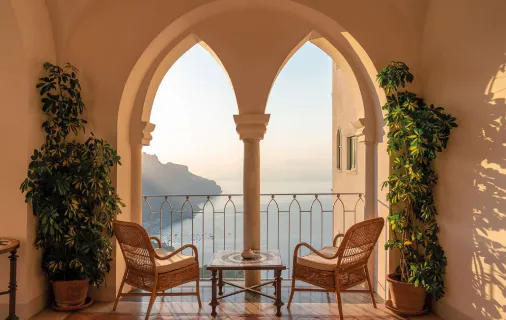 Look from the room window